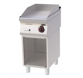 1 zónás RedFox álló elektromos rostlap sima, öntöttvas sütőfelülettel